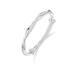 Women's Fashion Simple Mobius Silver Bracelet