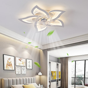 Modern Simple Living Room Light New Quiet Bedroom Ceiling Fan Light