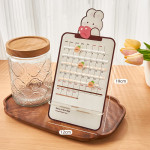 Perpetual Calendar Handmade Diy Ferring Table Calendar Desktop Decoration