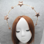 Fashion Diy Lolita Headdress Madonna Crown Material Package Stage Nightclub Show