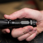 LED Mini Telescopic Zoom Rechargeable Strong Light Flashlight