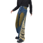 Jeans Men's Loose Fashionable Tassels