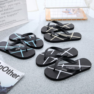 Men's And Women's Shoes Beach Non-slip Korean Version Flat Flip-flops