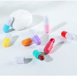 Pill Capsule Lipstick Lip Balm Sample 8 Color Suit