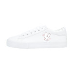 Spring leather white shoes