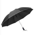 Inverted Umbrella Travel Portable Windproof Folding Umbrella,10Ribs Auto Close Umbrella,Reflective Stripes For Night Safety