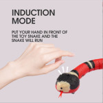 Interactive Electric Induction Snake Funny Cat Toy