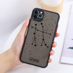 Constellation Simple Letter Mobile Phone Case Is Fully Covered With Fine Holes