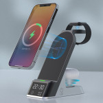 Wireless Charging Base With Clock Display Function Stand