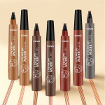 Four-forked Liquid Eyebrow Pencil Three-dimensional Long-lasting