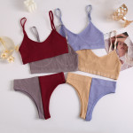 Seamless Underwear Set 217 Vest Plus 216 Panties