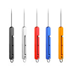 Outdoor Portable Square Titanium Alloy All-in-one Multi-function Toothpick