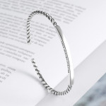 Creative Fashion Versatile Opening Thai Silver Vintage Bracelet