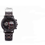 Fashion Chronograph Calendar Laser Watch