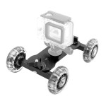 Action Camera Mini Track Car Three-piece Set