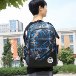 Backpack Flower Material Trendy Three-in-one Schoolbag