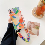 Graffiti Silicone Bracelet Mobile Phone Case