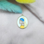 Cartoon Series Alloy Headwear Pendant Keychain Accessories