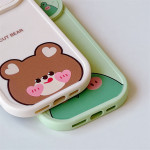 Super Cute Cartoon Cute Little Animal Push And Pull Lens Mobile Phone Case