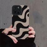 Minimalist Zebra Striped Protective Sleeve Phone Case