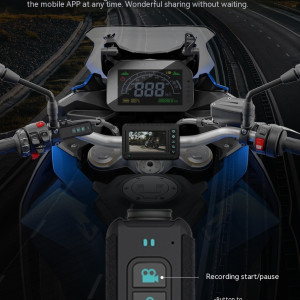 GPS Trajectory Of High-definition Motorcycle Waterproof Recorder