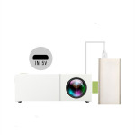 Hot YG310 Mini Projector Home HD LED