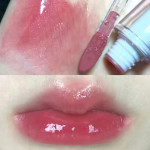 Mirror Lip Lacquer Water Glass Jelly Round Tube Lip Gloss