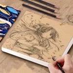 Thickened Sketchbook 8K Hand-painted Marker Special Drawing Book