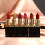 Han Daiyan Mermaid Shiny Metallic Lipstick Pearlescent Color Changing Temperature