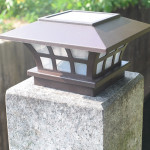 New solar coffee column headlight