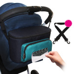 Baby stroller storage bag