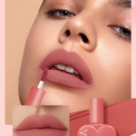 Matte 12-color Heart-shaped Matte Velvet Lip Gloss Set