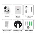 Baby Monitor With Camera And Audio IP Wireless 3D Tracking Mini Camera 2MP HD 1080P