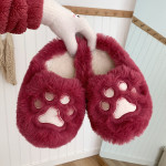 Soft Cat Paw Warm Cotton Slippers