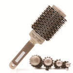 Hair Comb Brush Nano Hairbrush Ceramic Ion Round Barrel Comb Hairdressing Hair Salon Styling Tool