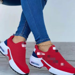 Air Cushion Lazy Dad Shoes Slip-on Sneakers For Women