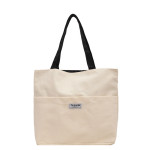 Ins Simple One-shoulder Portable Canvas Bag