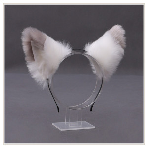 Hand-made Japanese Cute Lolita Plush KC Fox Ears