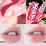 Moisturizing Color Temperature Lipstick Cute Girl Doodle Lip