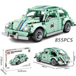 High Difficulty Racing Roadster Compatible With Power Mechanical Building Blocks