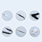 Toys Four Section Telescopic Cat Stick Feather Set