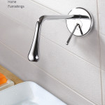 Banpu Black Basin Faucet Hot And Cold Copper In-Wall Style