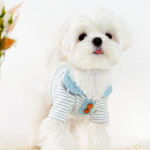 Pet Striped Cat Bichon Pomeranian Small Dog Teddy Dog Clothes