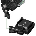 Compatible with Apple, PTZ tripod quick release seat