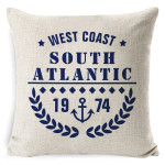 Sofa Living Room Ocean Pattern Pillow