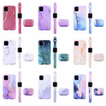 Applicable Earphone Case For Polished Mobile Phone Case And Marble Strap