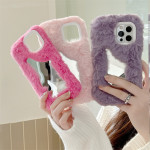 Ins Simple Solid Bear Phone Case Anti Fall