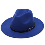 Casual Personality Jazz Hat All-match Woolen Big Brim