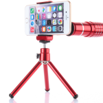 Compatible With , Manufacturers Wholesale 12 Times Mobile Phone Lens Chinese Red 12X Telescope Photography Long Focus Lens Camera Phone Accessories