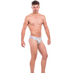 Skinny skinny men's swim trunks